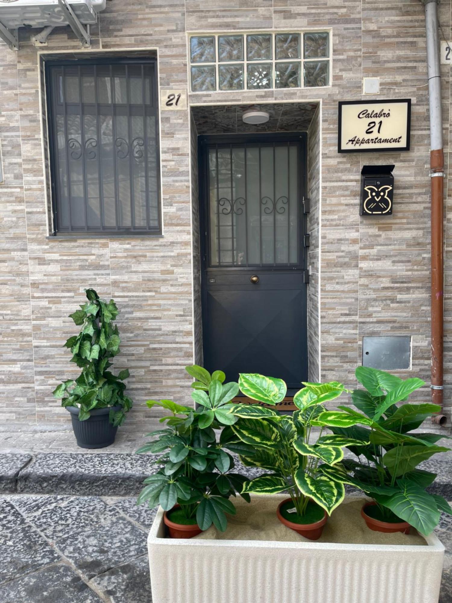 Calabro 21 Appartament 卡塔尼亚 外观 照片